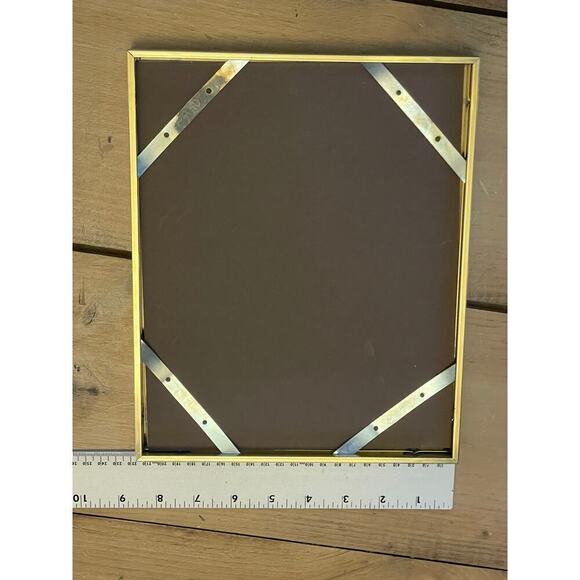 Vintage Artwork House/Snowy Scene Print. Framed & Matted. Signed Weber. winter - Picture 4 of 4